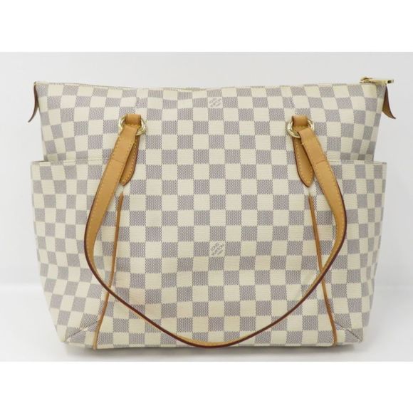 Louis Vuitton Totally MM Tote Bag Damier Azur - Picture 2 of 9